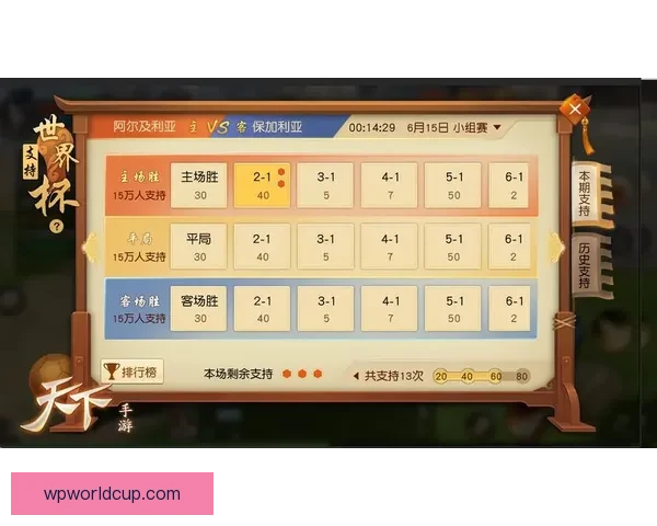 世界杯竞猜投注活动开启，赢取丰厚奖品，预测冠军赢大奖！